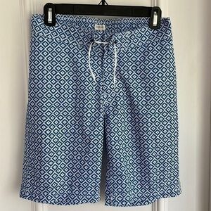 ⚡️Fantastic Crewcuts (JCREW) boys lined swim suit. Like New!  Size 16